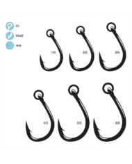 Live Bait Heavy Duty with Solid Ring – Line art