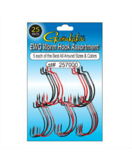 EWG Worm Hook Assortment – Line art