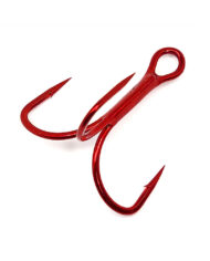 Treble Hooks, Extra Wide Gap (EWG) – Red