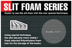 Slit Foam Series graphic